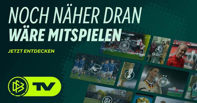 برنامه گسترده DFB.TV در پنجره بازی‌های ملی